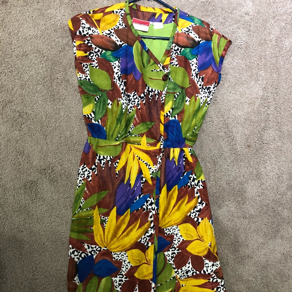 Safari Dress by Oscar de la Renta